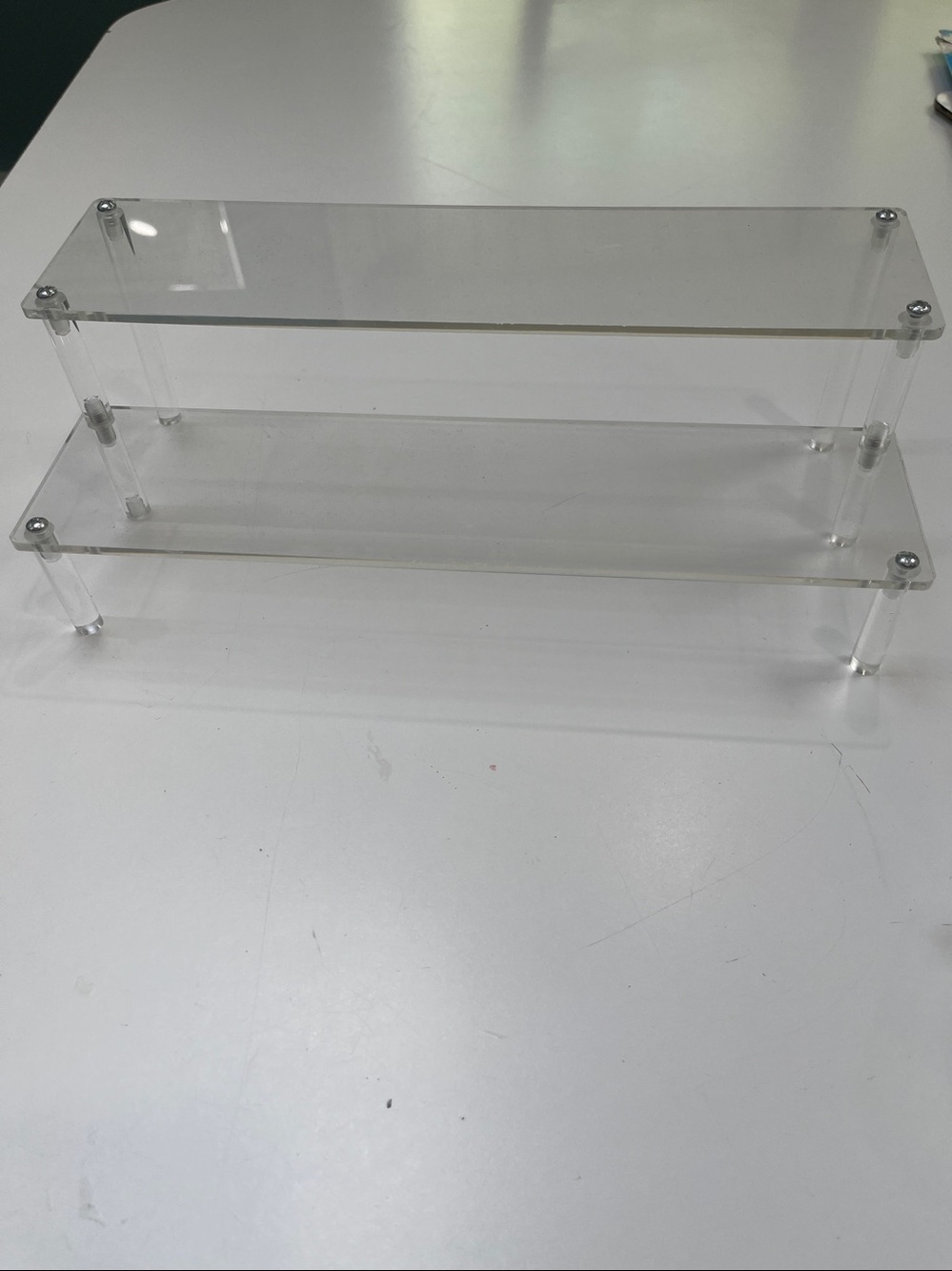 Acrylic shelf 2 Tier for display - Picture 2 of 6